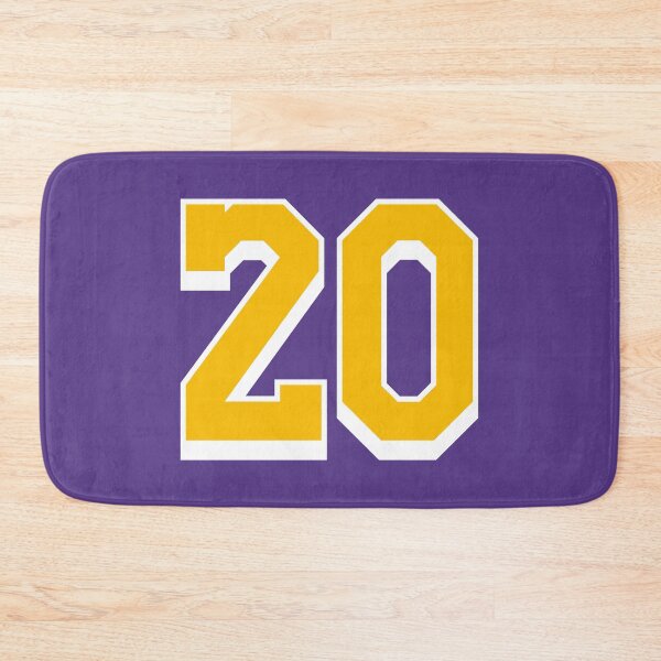 Item preview, 20 Yellow Number Twenty Purple Basketball Jersey designed and sold by elhefe.
