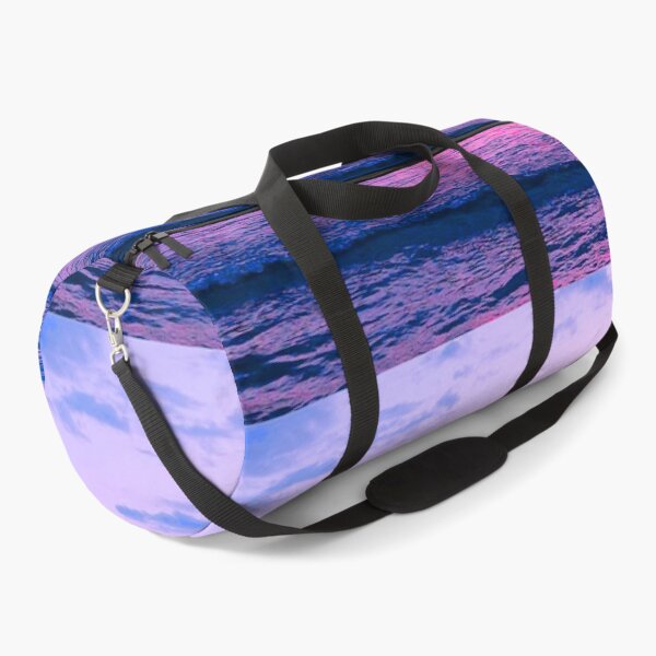 Item preview, Ocean Pink Blue Waves Sunset designed and sold by Schmohawk72.