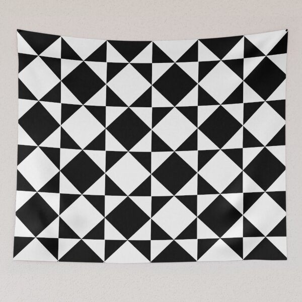 Item preview, Black White Squares designed and sold by Irina Polyanskaya.