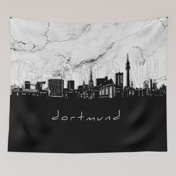 Item preview, dortmund skyline marble designed and sold by BekimART2.