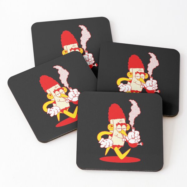 Item preview, Stoner Red Cartoon Buzzed Nug designed and sold by Mustard Prophet.