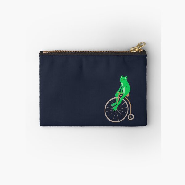 Item preview, Frog on old timey bike designed and sold by maeveldenneen.