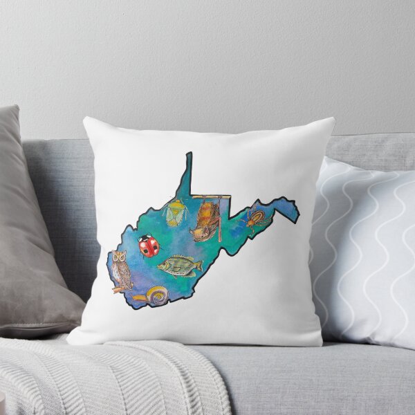 Item preview, West Virginia Wildlife Watercolor designed and sold by Rachel Kenaston.