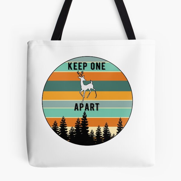 Item preview, Keep One Reindeer Apart Christmas Social Distancing Quote Design designed and sold by AritraSur.