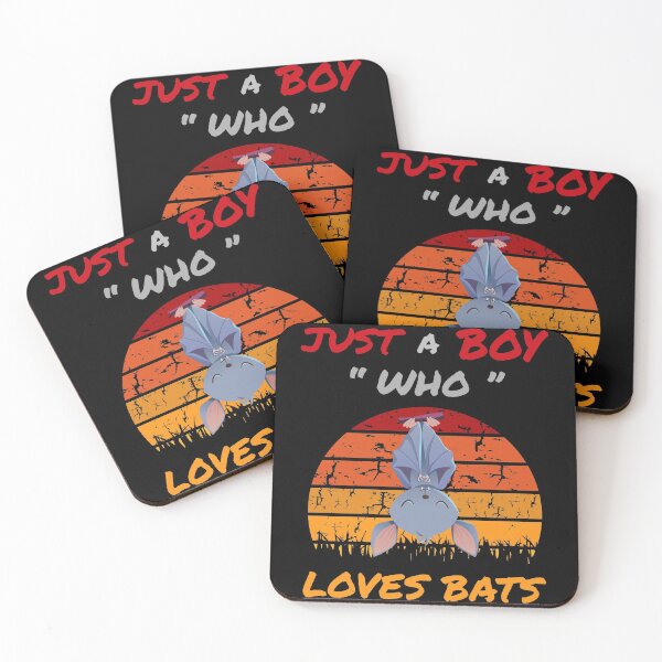 Item preview, Copy of JUST A BOY WHO LOVES BATS - FUNNY GIFT FOR BATS LOVERS designed and sold by TheAwesomeMiro.