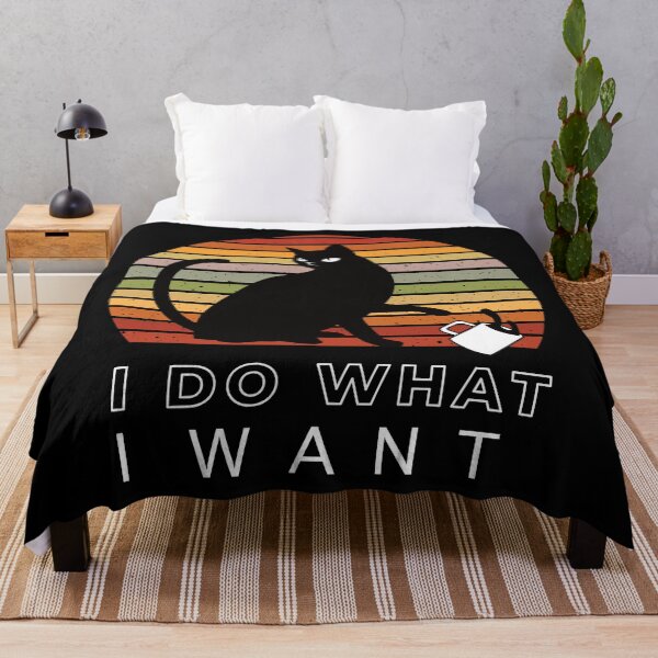Item preview, I Do What I Want Funny Cat designed and sold by infleims.