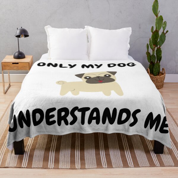 Item preview, Only My Dog Understands Me designed and sold by LuckyKermit.