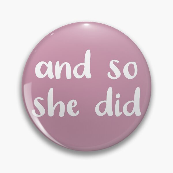 Item preview, And So She Did (on Pastel Dusty Pink) designed and sold by Whoopsidoodle.