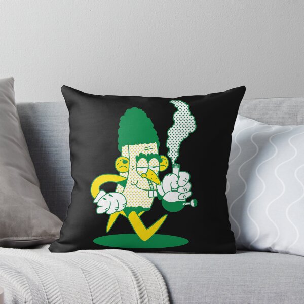 Item preview, Stoner Green Cartoon Buzzed Nug designed and sold by Mustard Prophet.