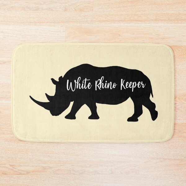Item preview, White Rhino Keeper designed and sold by taylorrowan.