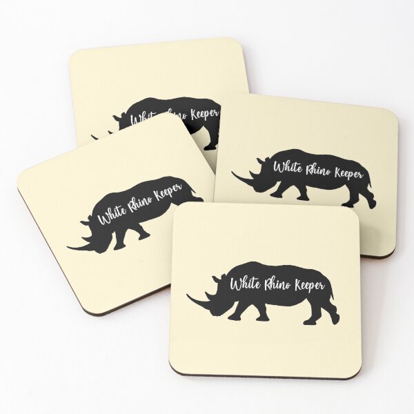 Item preview, White Rhino Keeper designed and sold by taylorrowan.