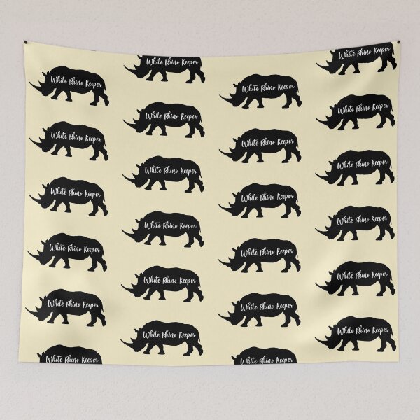 Item preview, White Rhino Keeper designed and sold by taylorrowan.