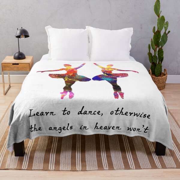 Item preview, Learn To Dance Quote Art Design Inspirational Mo designed and sold by vividpixelusa.