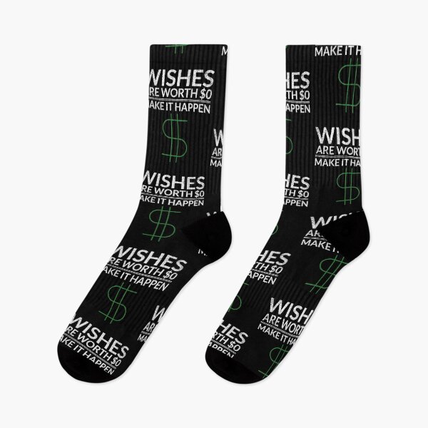 Item preview, Wishes Are Worth $0, Make It Happen Passive Income designed and sold by OldCamp.