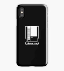 "Blow me" NES cartridge iPhone case. iPhone Case