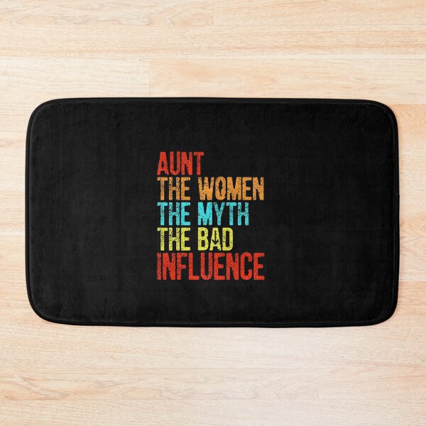 Item preview, Funny Vintage Aunt The Woman The Myth The Bad Influence For aunt birthday  designed and sold by ZETTIF ⭐⭐⭐⭐⭐.