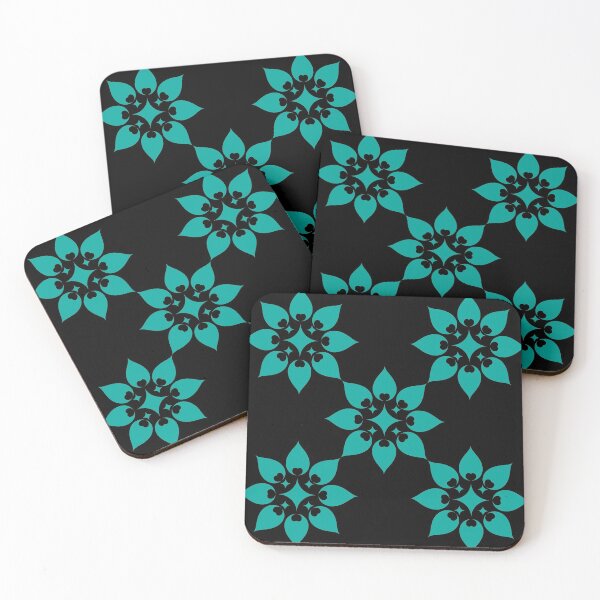 Item preview, cute flower simple shapes pattern sweet and girly floral motif designed and sold by Half Mess.