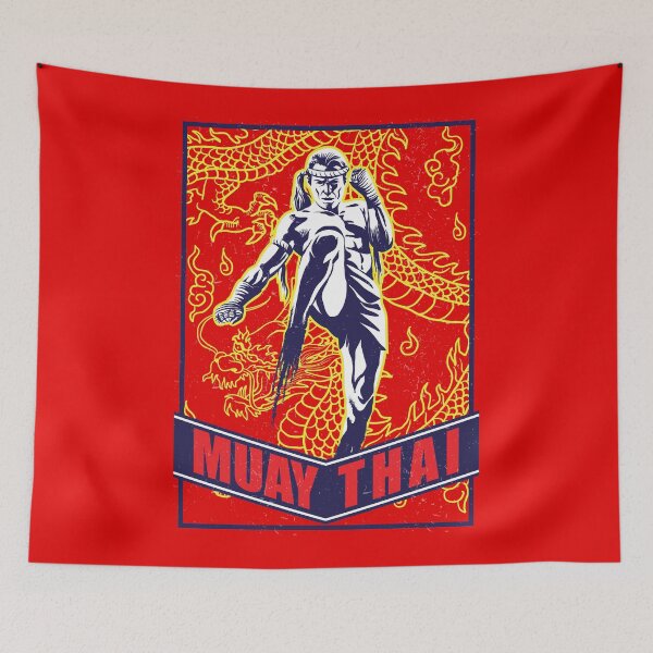 Item preview, Muay Thai Dragon designed and sold by SiddharthaMoon.