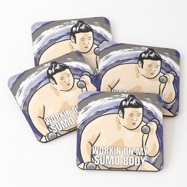 Item preview, Takakeisho Workin on My Sumo Body MEME designed and sold by gsimerch.
