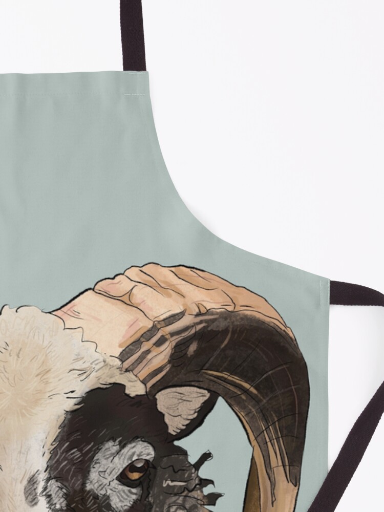Alternate view of Old Norwegian Sheep Gammelnorsk Sau Apron