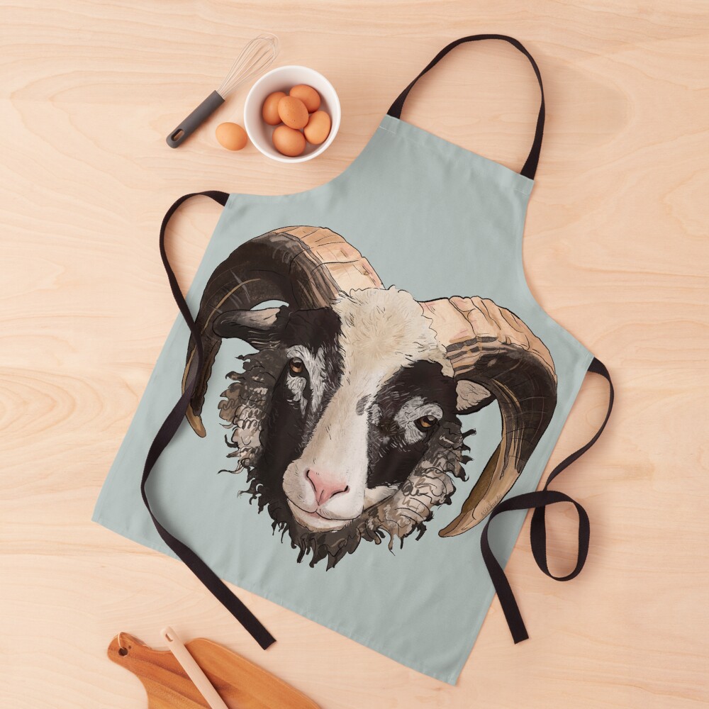 Old Norwegian Sheep Gammelnorsk Sau Apron