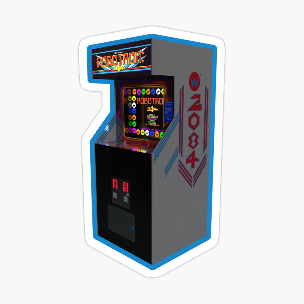 robotron arcade machine