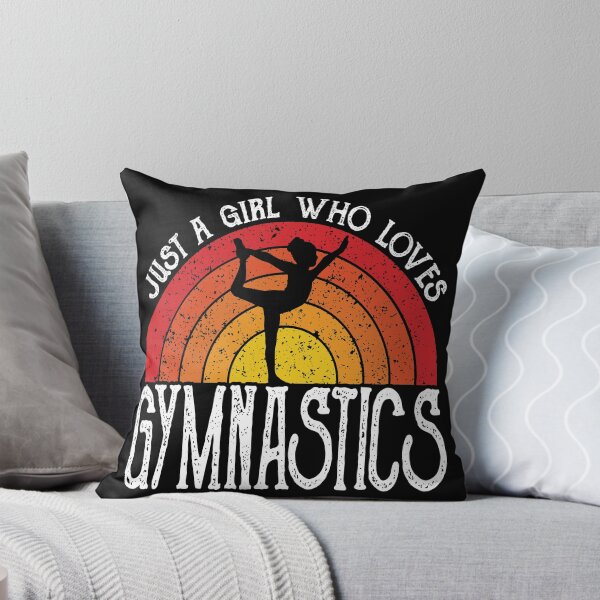 Item preview, Just A Girl Who Loves Gymnastics T-Shirt designed and sold by BlackDodo.