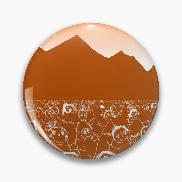 Item preview, Kids Art Crowd Orange designed and sold by Quooki.