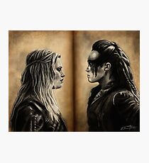 Clexa Photographic Print