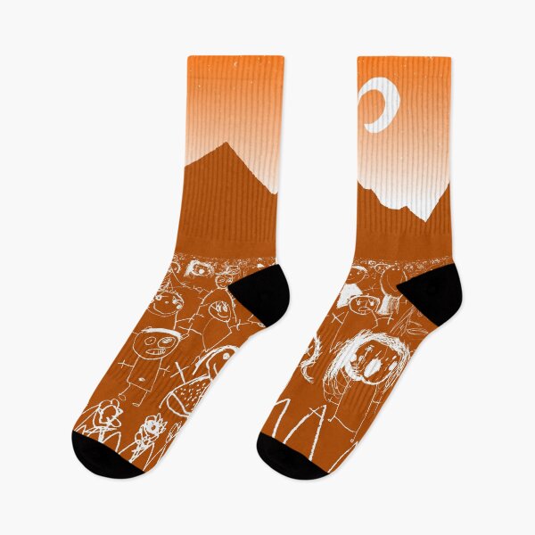 Item preview, Kids Art Crowd Orange designed and sold by Quooki.