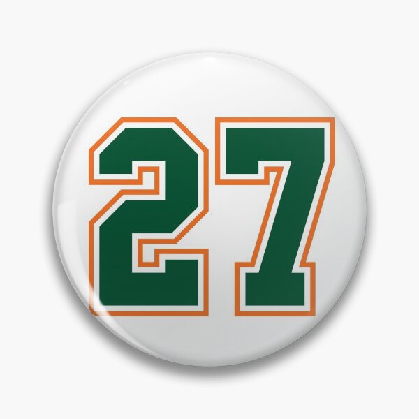 Item preview, 27 Jersey Number Number twenty-seven Straight From Miami designed and sold by Urosek.