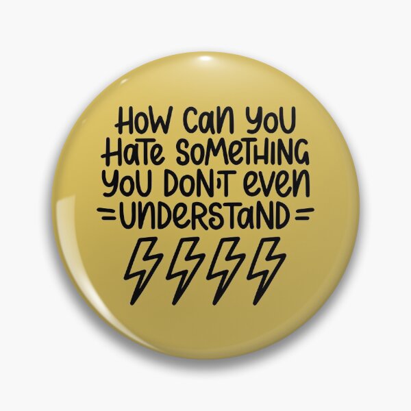 Item preview, How can you hate something? designed and sold by letterbrighter.