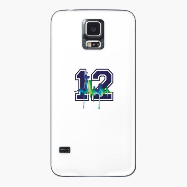 Seattle Seahawks Skull Art iPhone 12 Case