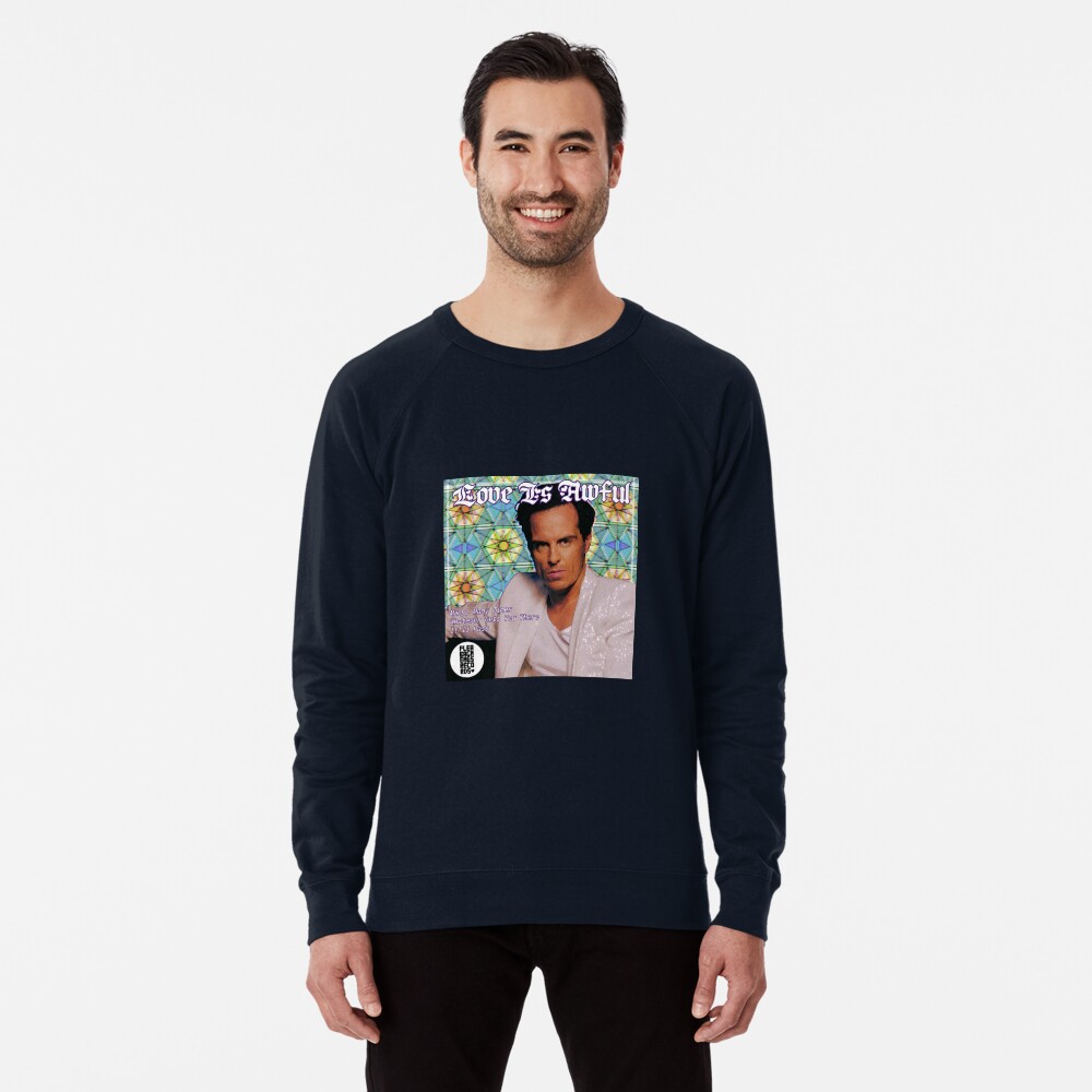 Vista previa del artículo con la obra «Sudadera ligera», diseñado y vendido por fleabagmemes.
