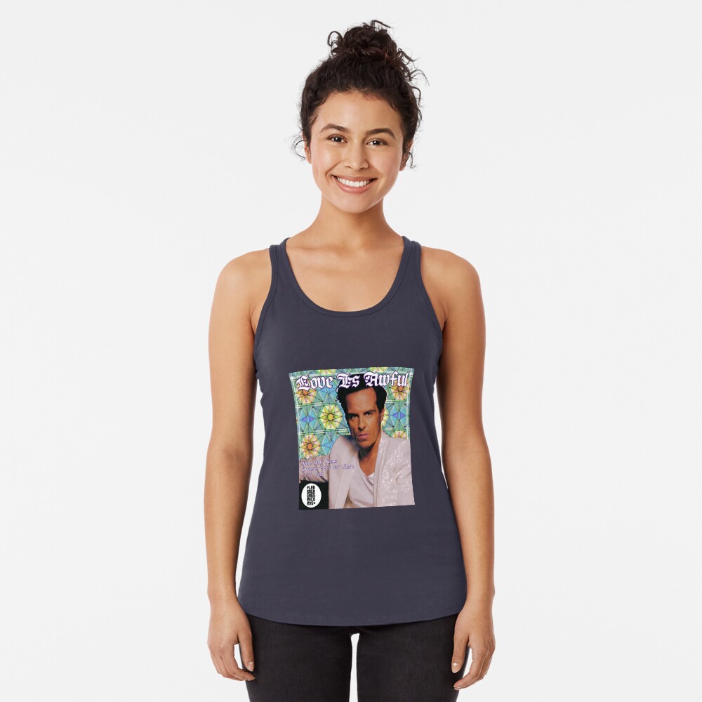 Vista previa del artículo con la obra «Camiseta con espalda nadadora», diseñado y vendido por fleabagmemes.