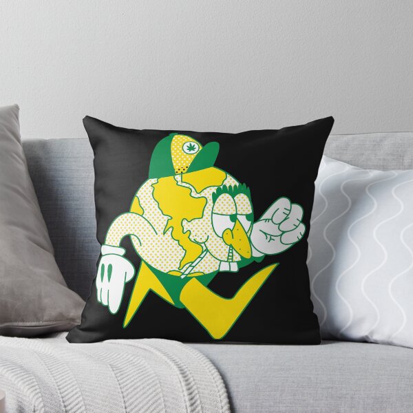 Item preview, Stoner Yellow Cartoon Buzzed Earth designed and sold by Mustard Prophet.