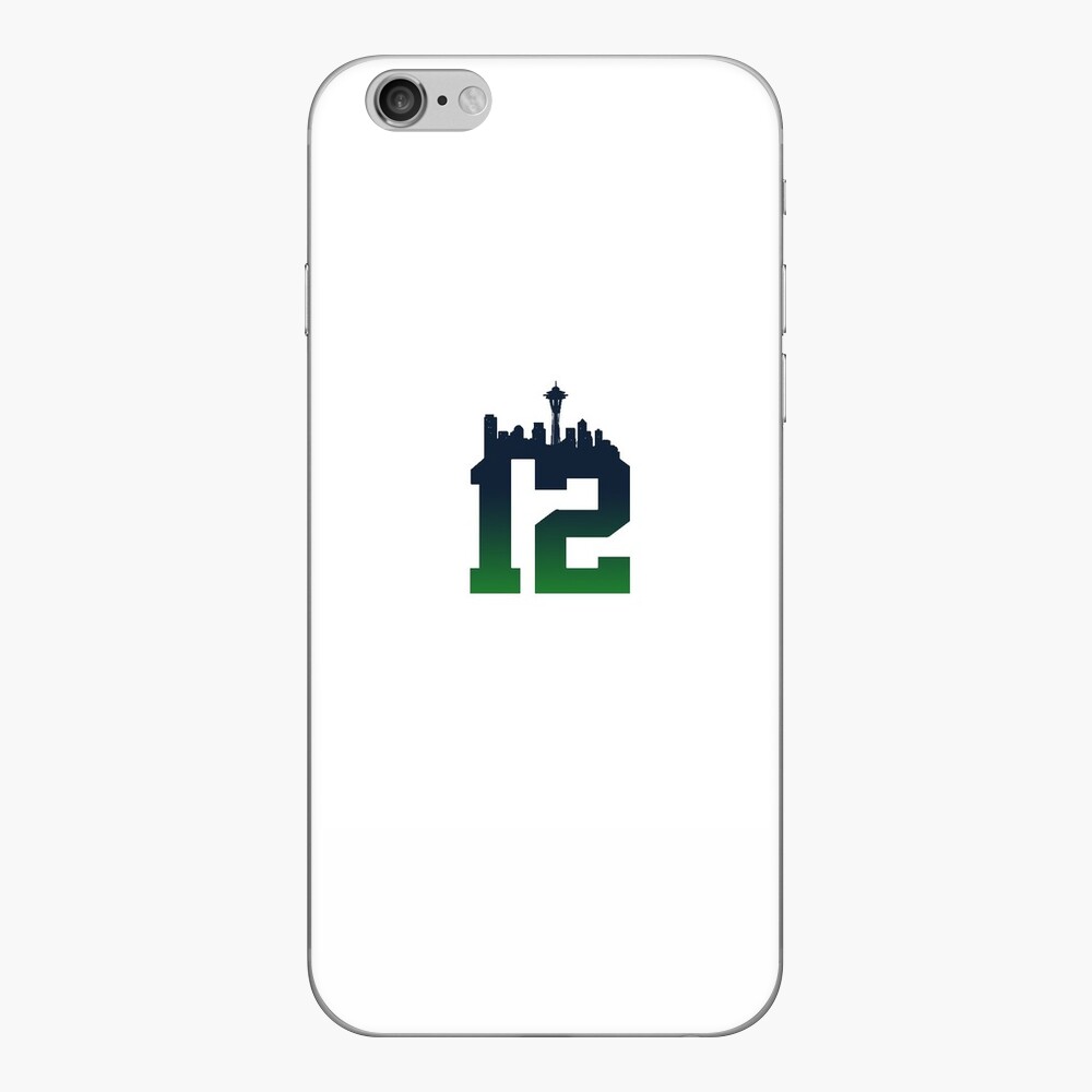 SEATTLE SEAHAWKS 12th Man vinyl decal + FREE PRINT + FREE SHIPPING! ~