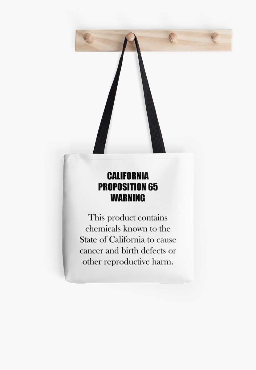 california proposition 65 bag