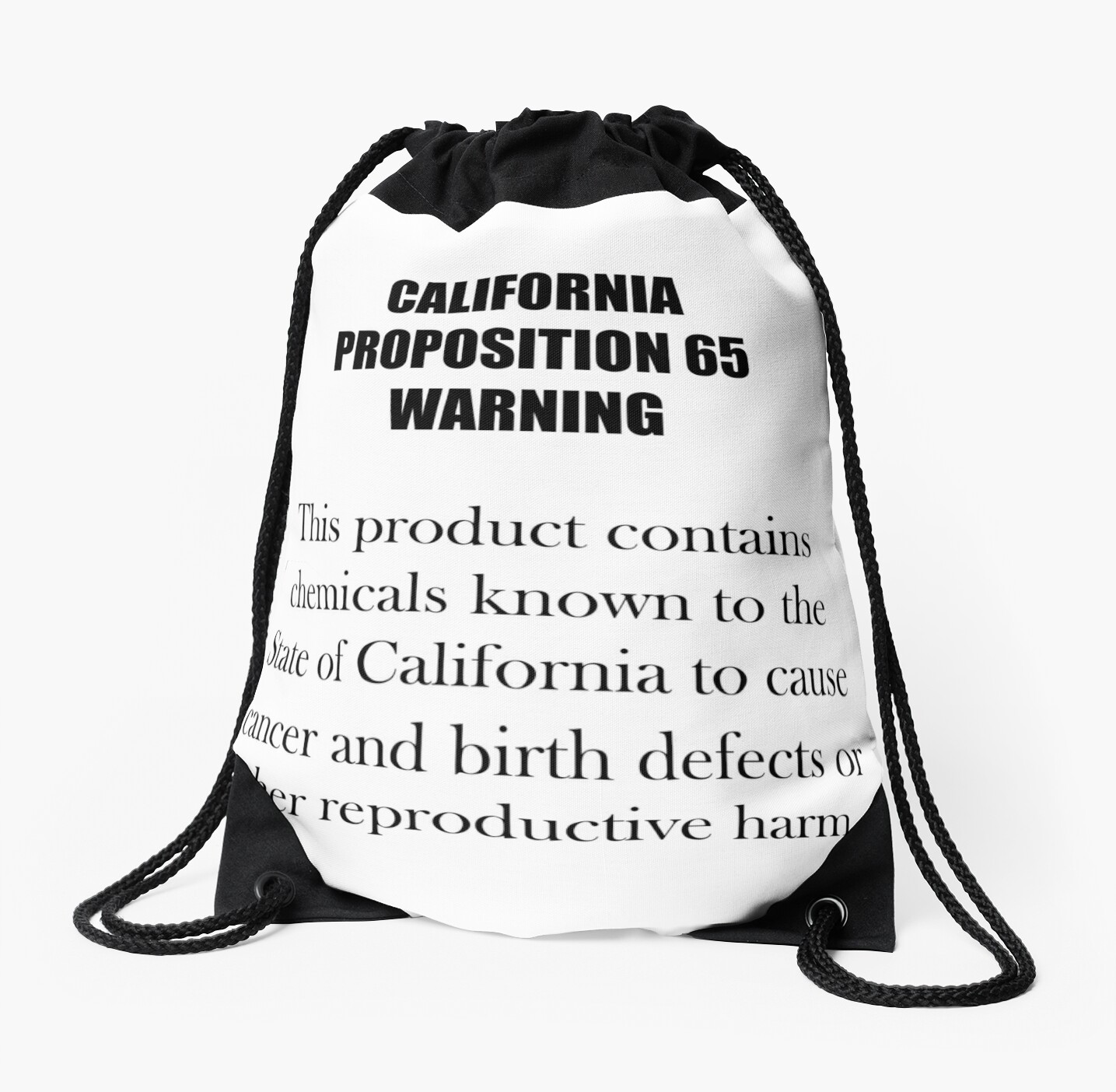 california proposition 65 bag