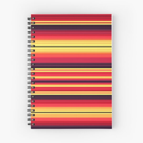 Item preview, Serape Mexican Blanket Poncho Pattern Striped Red and Yellow Stripes designed and sold by Troy Krieger.
