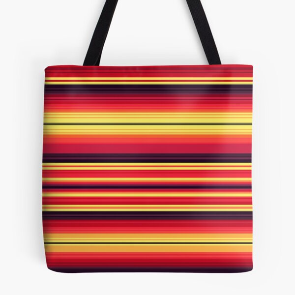 Item preview, Serape Manta Mexicana Poncho Patrón Multicolor Fuego Rayas Rojo y Amarillo designed and sold by Troy Krieger.
