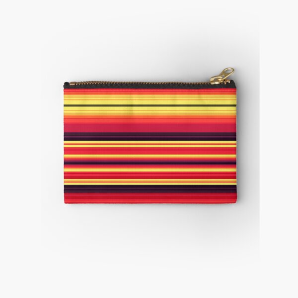Artikelvorschau, Serape mexikanische Decke Poncho Muster mehrfarbig Feuer gestreift rot & gelb entworfen und verkauft von Troy Krieger.