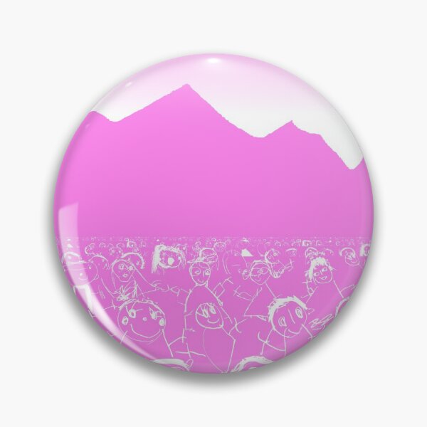 Item preview, Kids Art Crowd Pink designed and sold by Quooki.