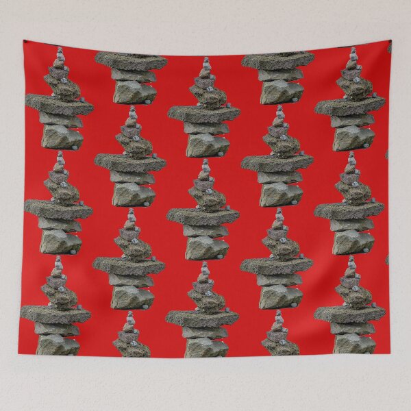 Item preview, Stone Cairn in Reykjavik designed and sold by Dalyndigital Photography.