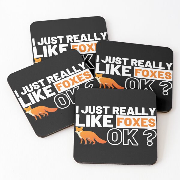 Item preview, I Just Really Like Foxes designed and sold by BahiaStyle.