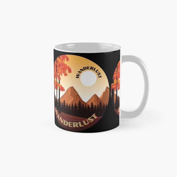 Item preview, Wanderlust, hiking, trekking lovers gift designed and sold by AmazingEcraft.