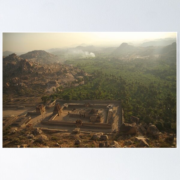 Item preview, View over Hampi designed and sold by Valerie Rosen Photography.