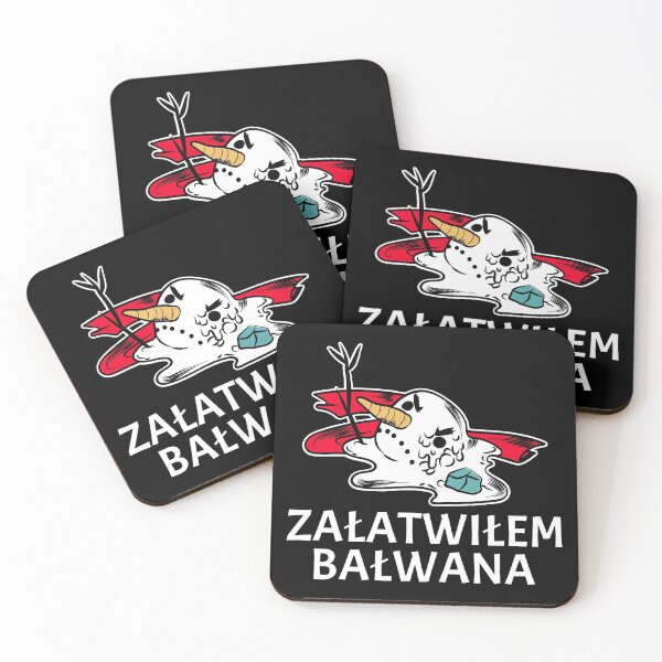 Item preview, Załatwiłem bałwana! Dead Snowman! Polish word funny  designed and sold by PunchText designs.