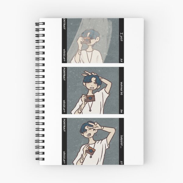 Item preview, BLUE AND GREY TAEHYUNG designed and sold by whiskiart.