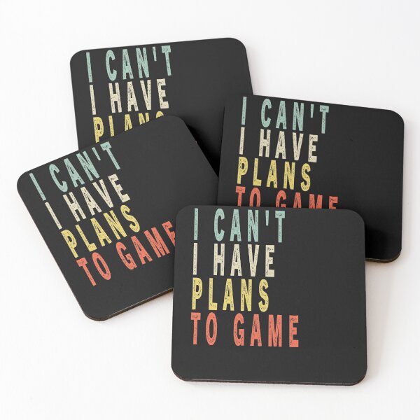Item preview, Funny Video Games I Can't I Have Plans To Game Vintage  designed and sold by Sarah38.